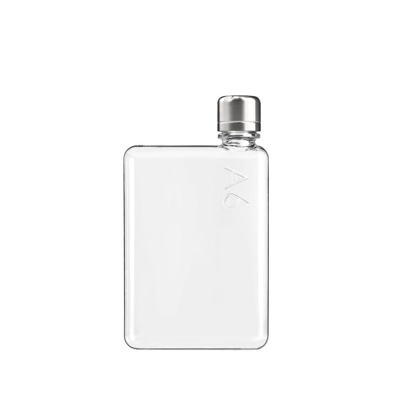 memobottle A6 12oz / 375ml - Slim & flat water bottle designed to fit in your bag - BPA-Free Tritan - Image 1